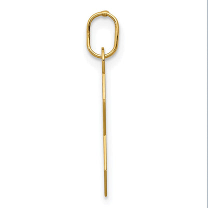 14K Gelbgold 14K Stern Of David Anhänger