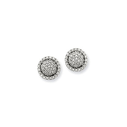 Diamant-Ohrstecker aus 14K Weißgold