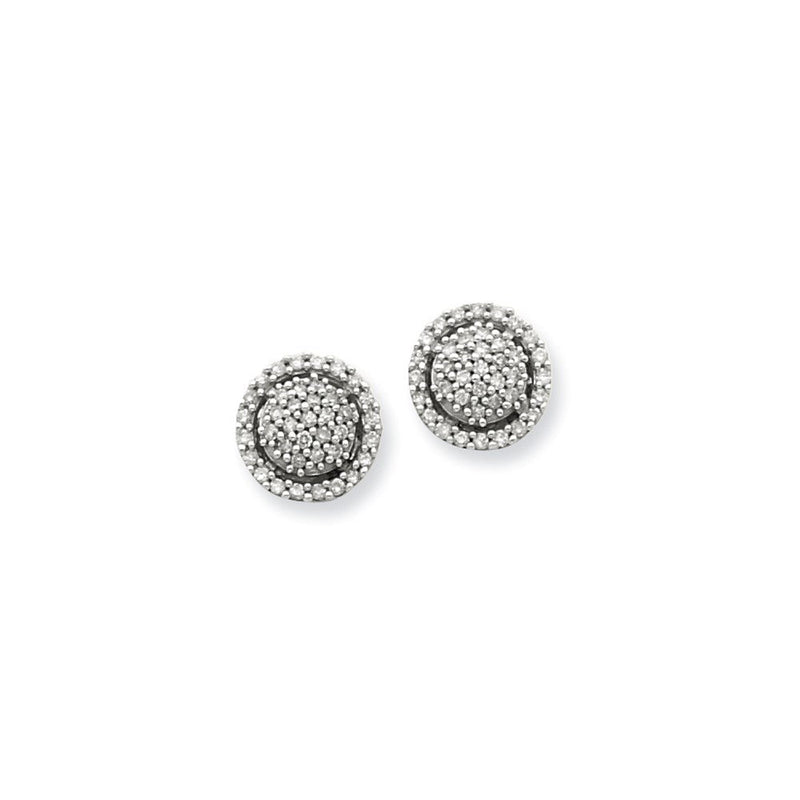 Diamant-Ohrstecker aus 14K Weißgold