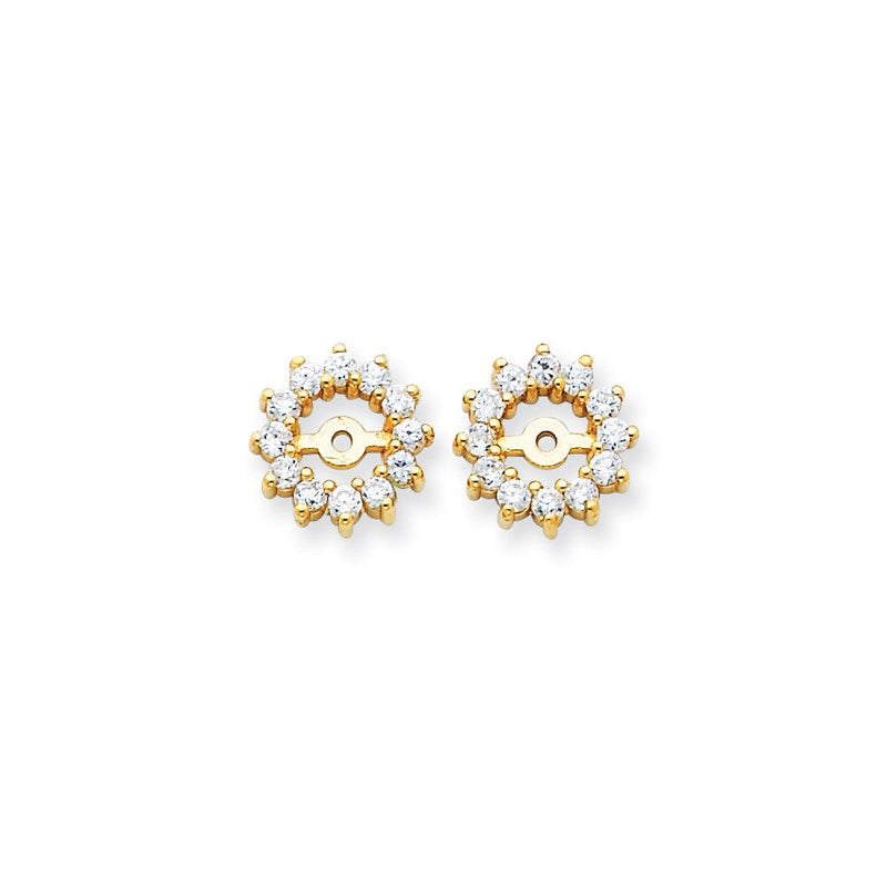 14K Diamant-Ohrring-Jacket, VS