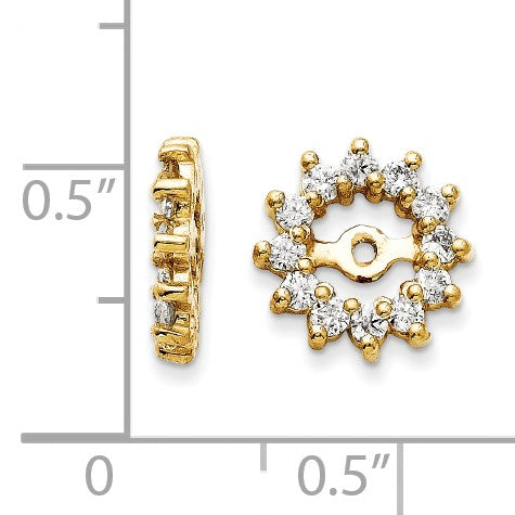 14K Gold Diamant-Anhänger