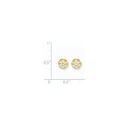 14K Diamant-Ohrring-Jacket