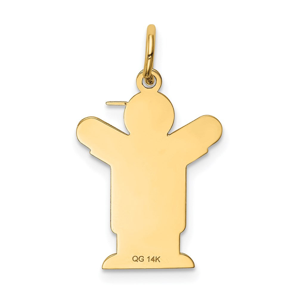 14K Gelbgold 14K Kinder Charm
