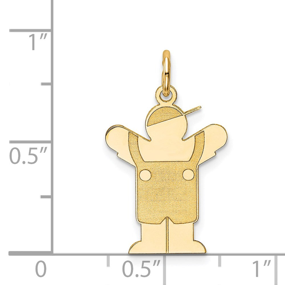 14K Gelbgold 14K Kinder Charm