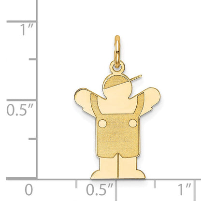 14K Gelbgold 14K Kinder Charm