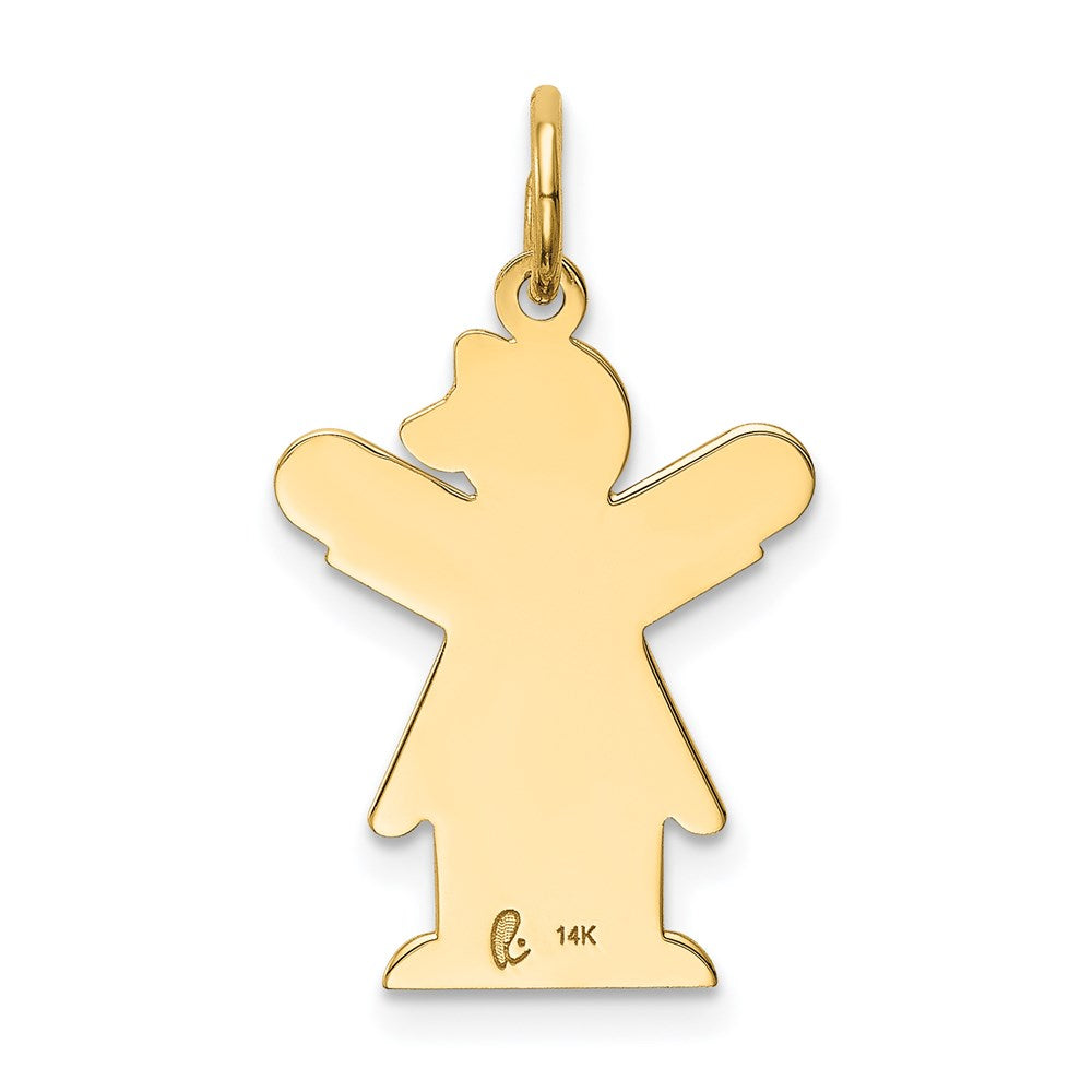 14K Gelbgold 14K Kinder Charm