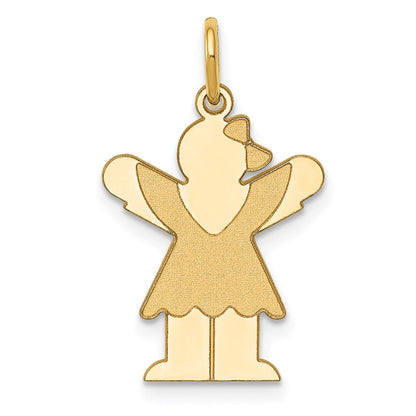 14K Gelbgold 14K Kinder Charm