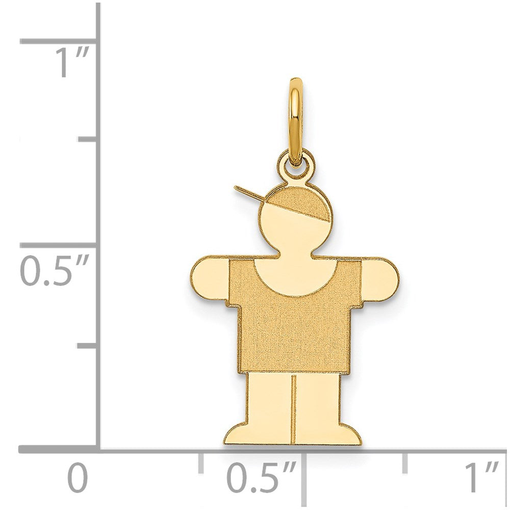 14K Gelbgold 14K Kinder Charm