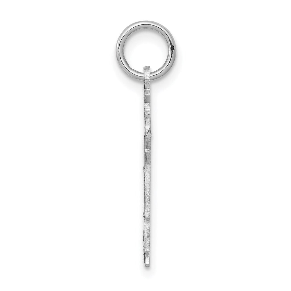 14K Weißgold 14K Weißgold Kinder Charm