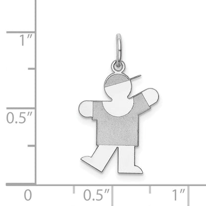 14K Weißgold 14K Weißgold Kinder Charm
