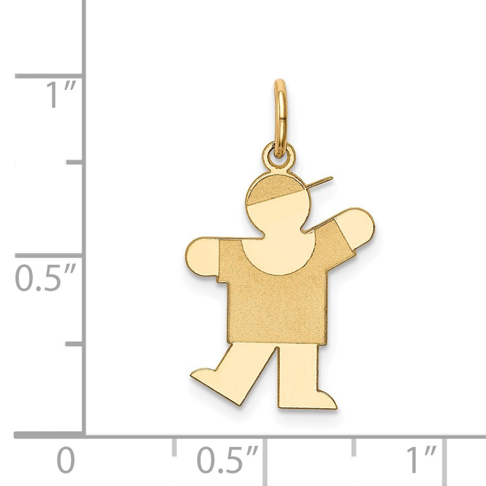14K Gelbgold 14K Kinder Charm