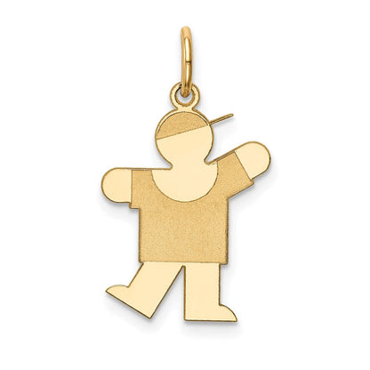 14K Gelbgold 14K Kinder Charm