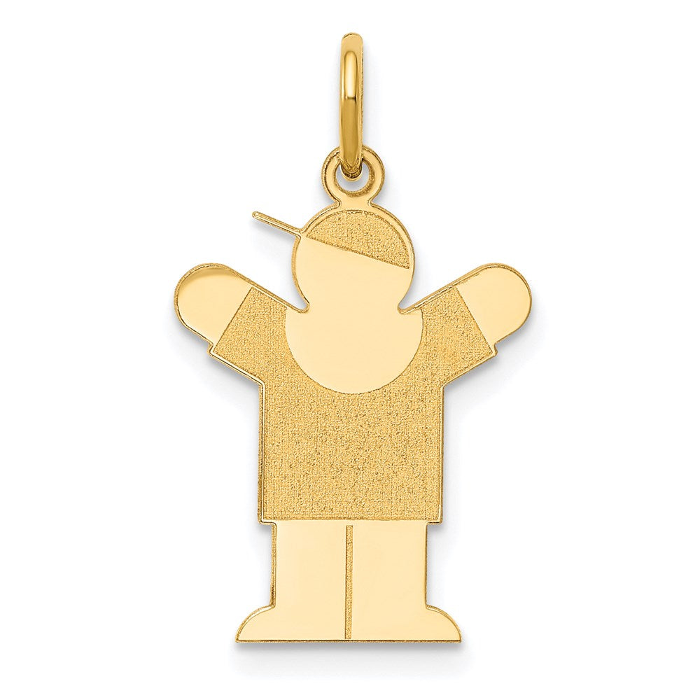 14K Gelbgold 14K Kinder Charm