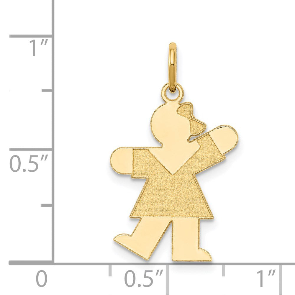 14K Gelbgold 14K Kinder Charm