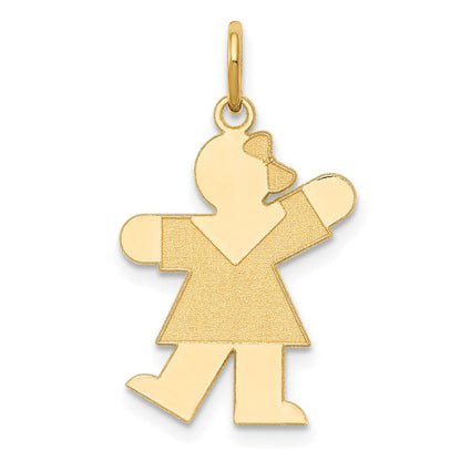 14K Gelbgold 14K Kinder Charm