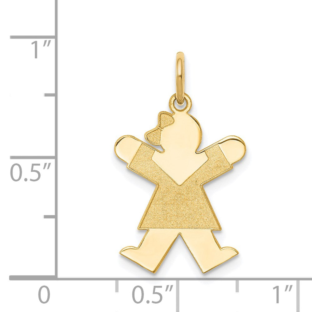 14K Gelbgold 14K Kinder Charm