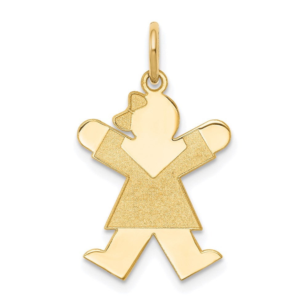 14K Gelbgold 14K Kinder Charm