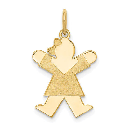 14K Gelbgold 14K Kinder Charm