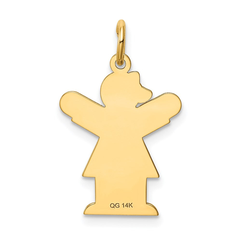 14K Gelbgold 14K Kinder Charm
