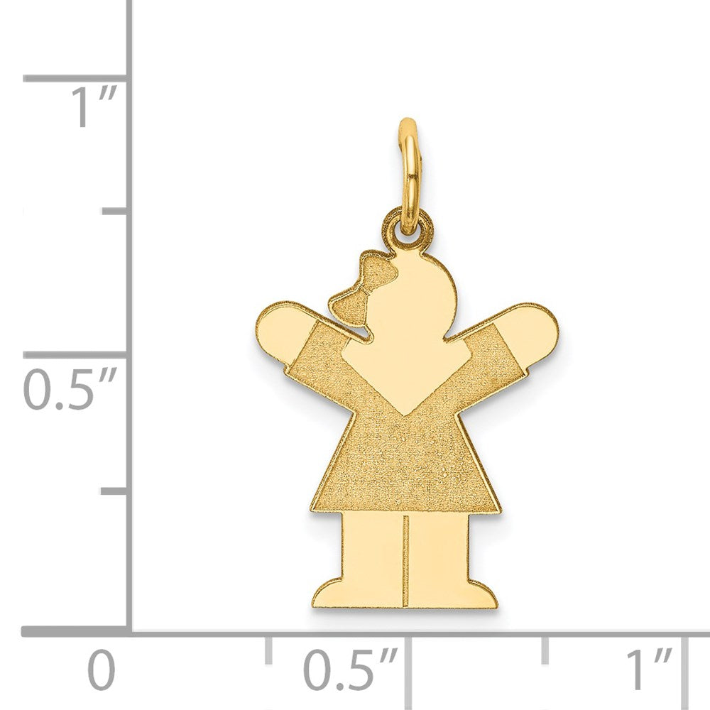 14K Gelbgold 14K Kinder Charm