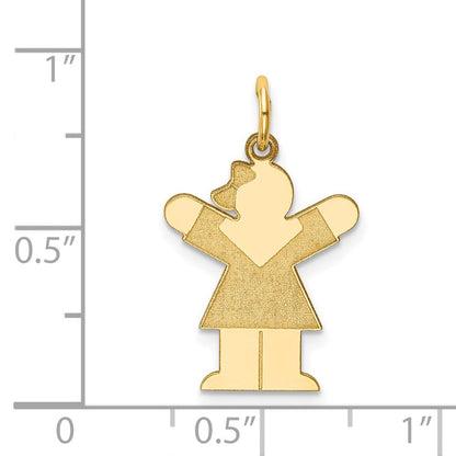 14K Gelbgold 14K Kinder Charm