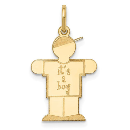 14K Gelbgold 14K Kinder Charm
