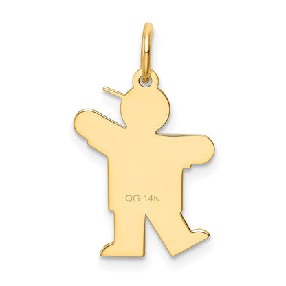 14K Gelbgold 14K Kinder Charm