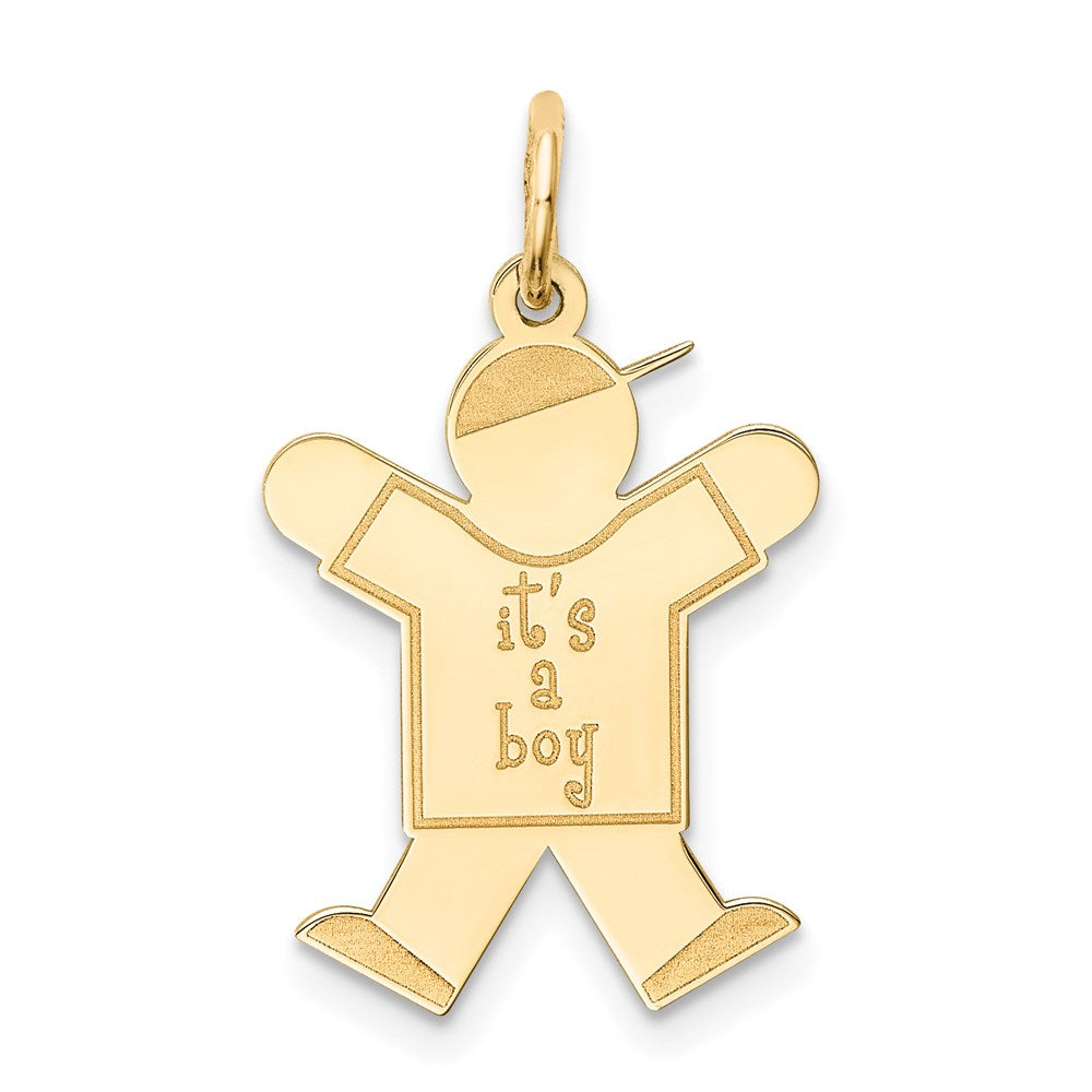 14K Gelbgold 14K Kinder Charm