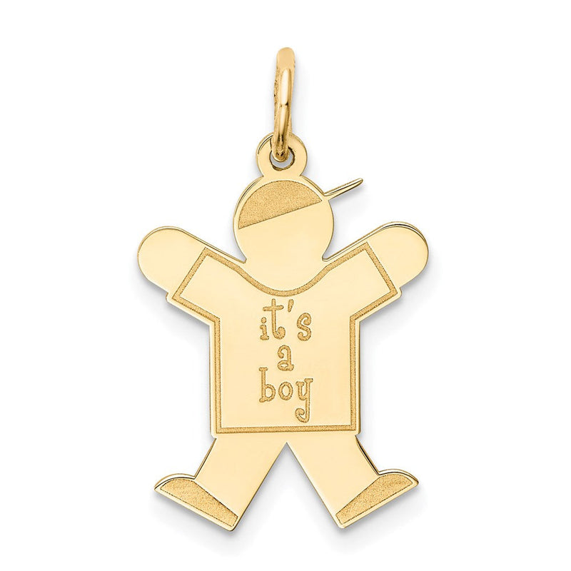 14K Gelbgold 14K Kinder Charm