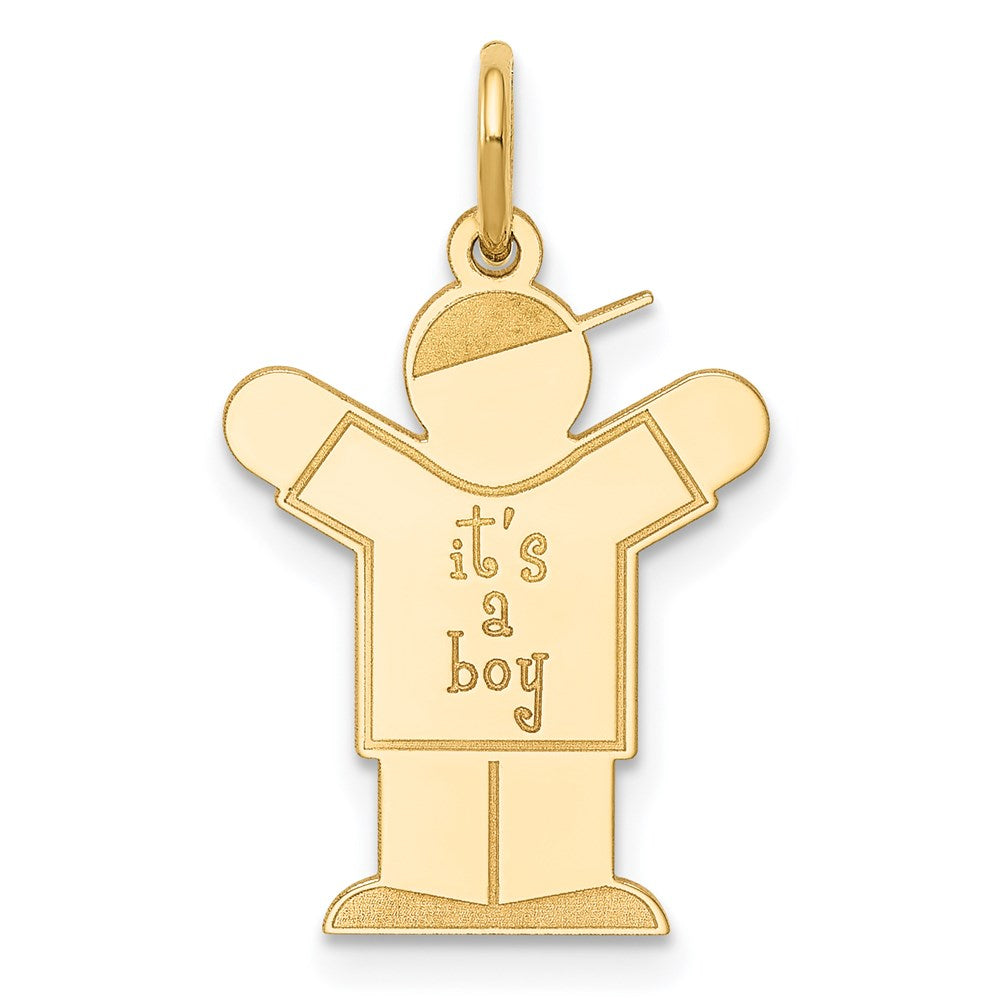 14K Gelbgold 14K Kinder Charm