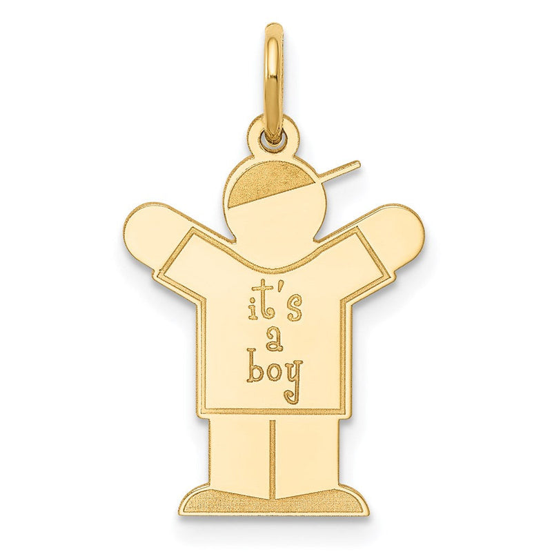 14K Gelbgold 14K Kinder Charm