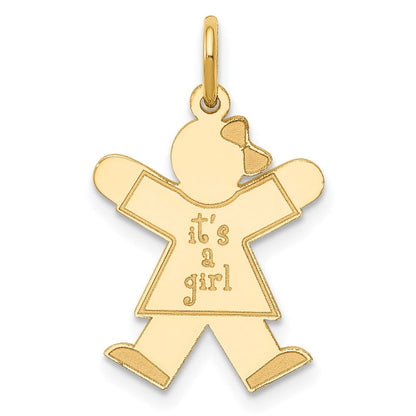 14K Gelbgold 14K Kinder Charm