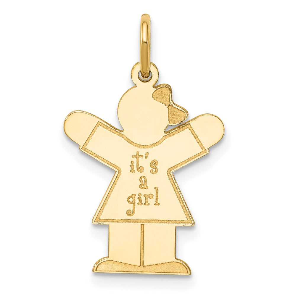 14K Gelbgold 14K Kinder Charm
