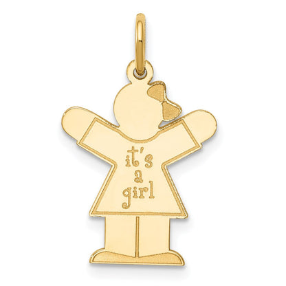 14K Gelbgold 14K Kinder Charm