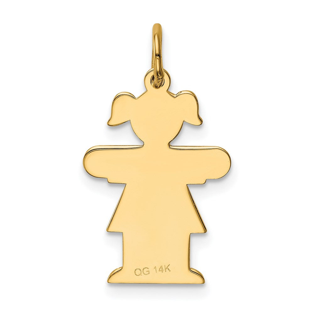 14K Gelbgold 14K Kinder Charm