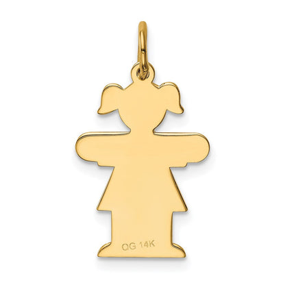 14K Gelbgold 14K Kinder Charm