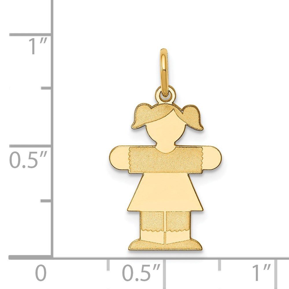14K Gelbgold 14K Kinder Charm