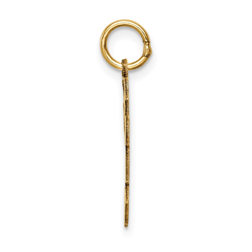14K Gelbgold 14K Kinder Charm