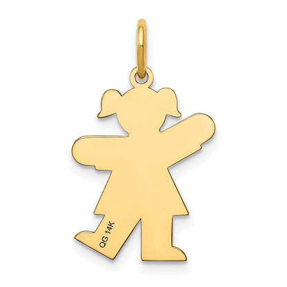 14K Gelbgold 14K Kinder Charm