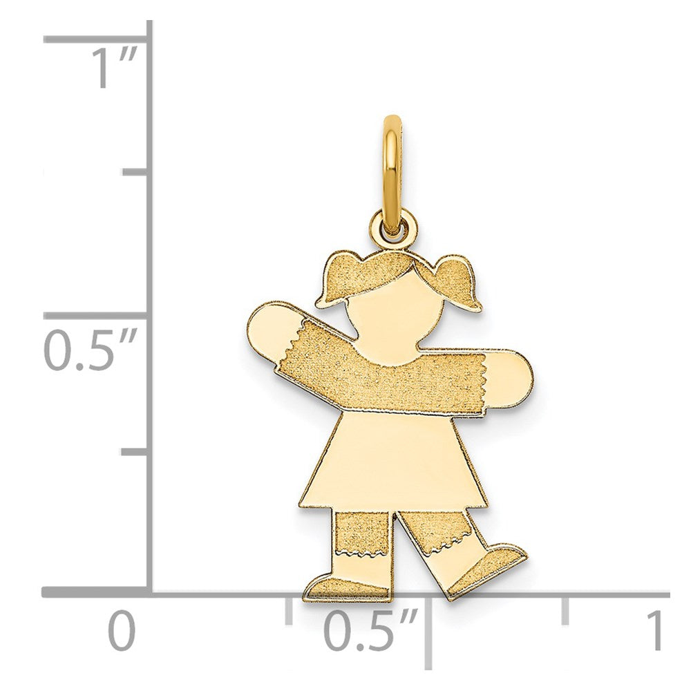 14K Gelbgold 14K Kinder Charm