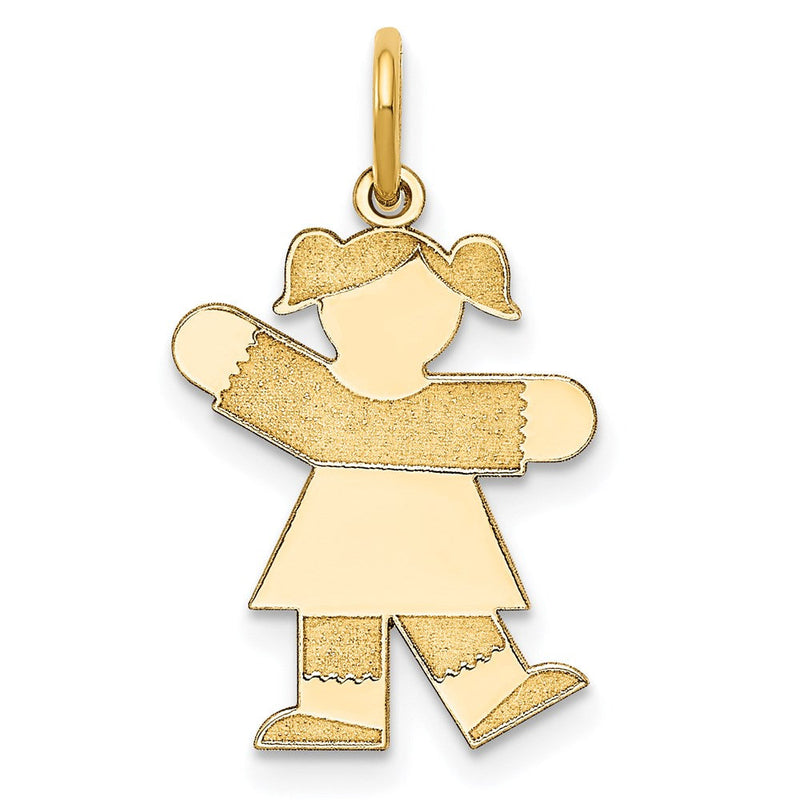 14K Gelbgold 14K Kinder Charm