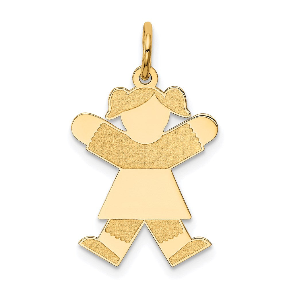 14K Gelbgold 14K Kinder Charm