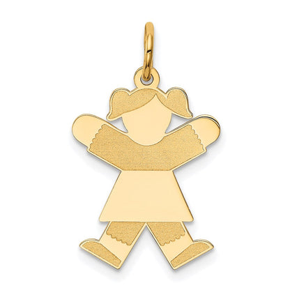 14K Gelbgold 14K Kinder Charm