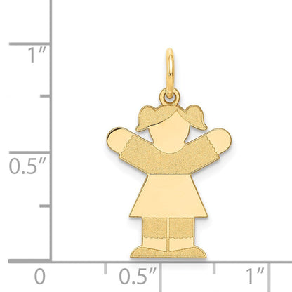 14K Gelbgold 14K Kinder Charm