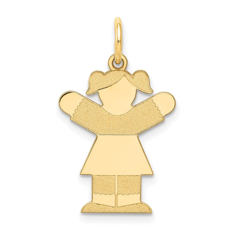 14K Gelbgold 14K Kinder Charm