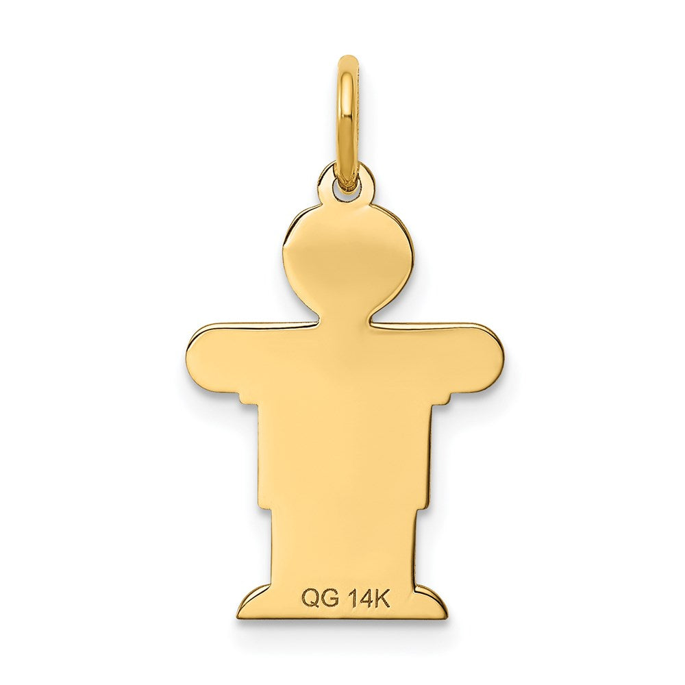 14K Gelbgold 14K Kinder Charm