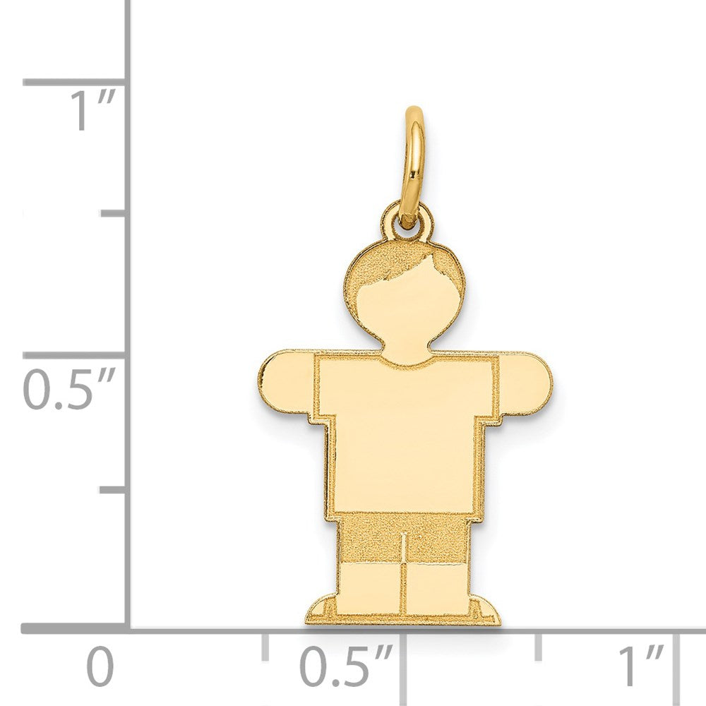 14K Gelbgold 14K Kinder Charm
