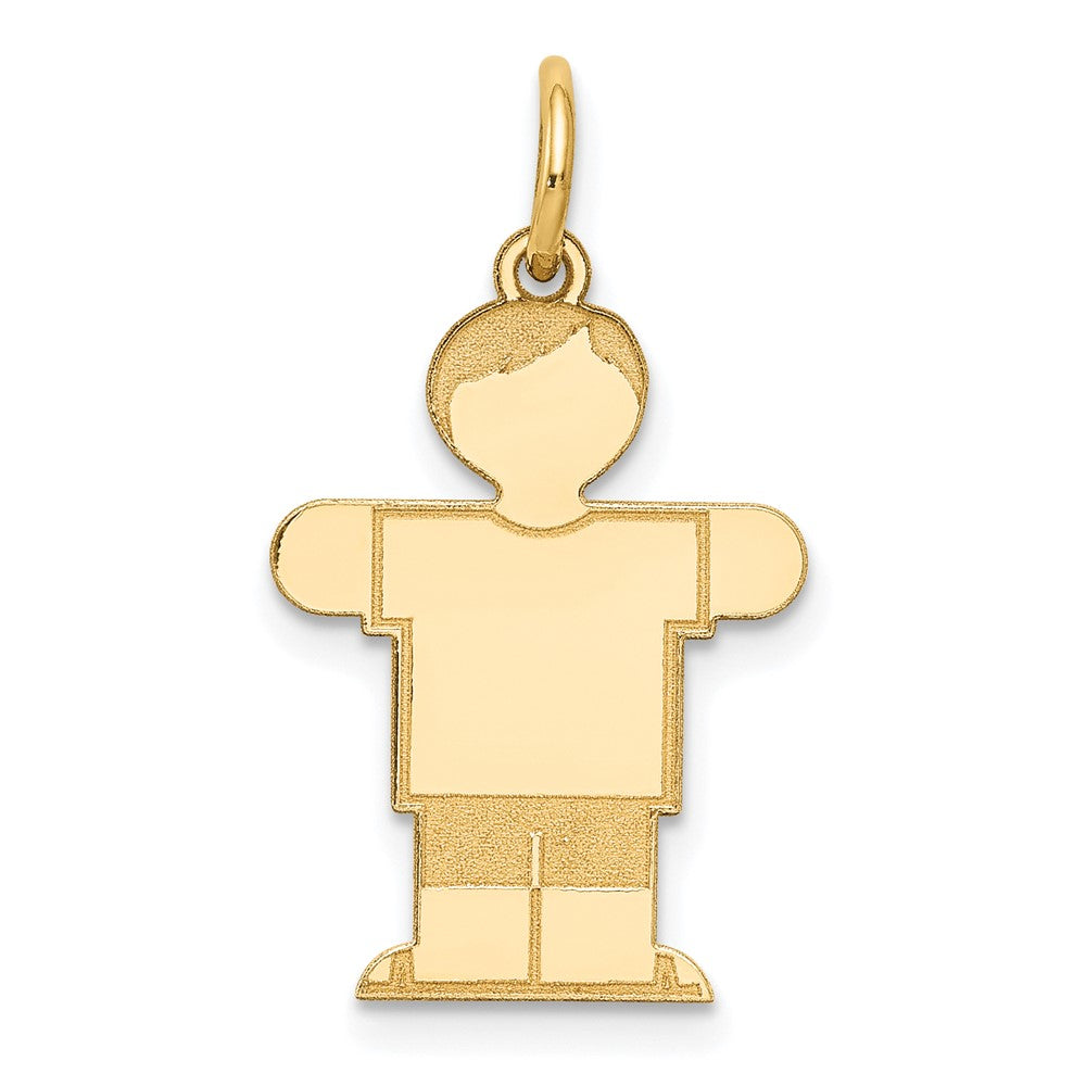 14K Gelbgold 14K Kinder Charm
