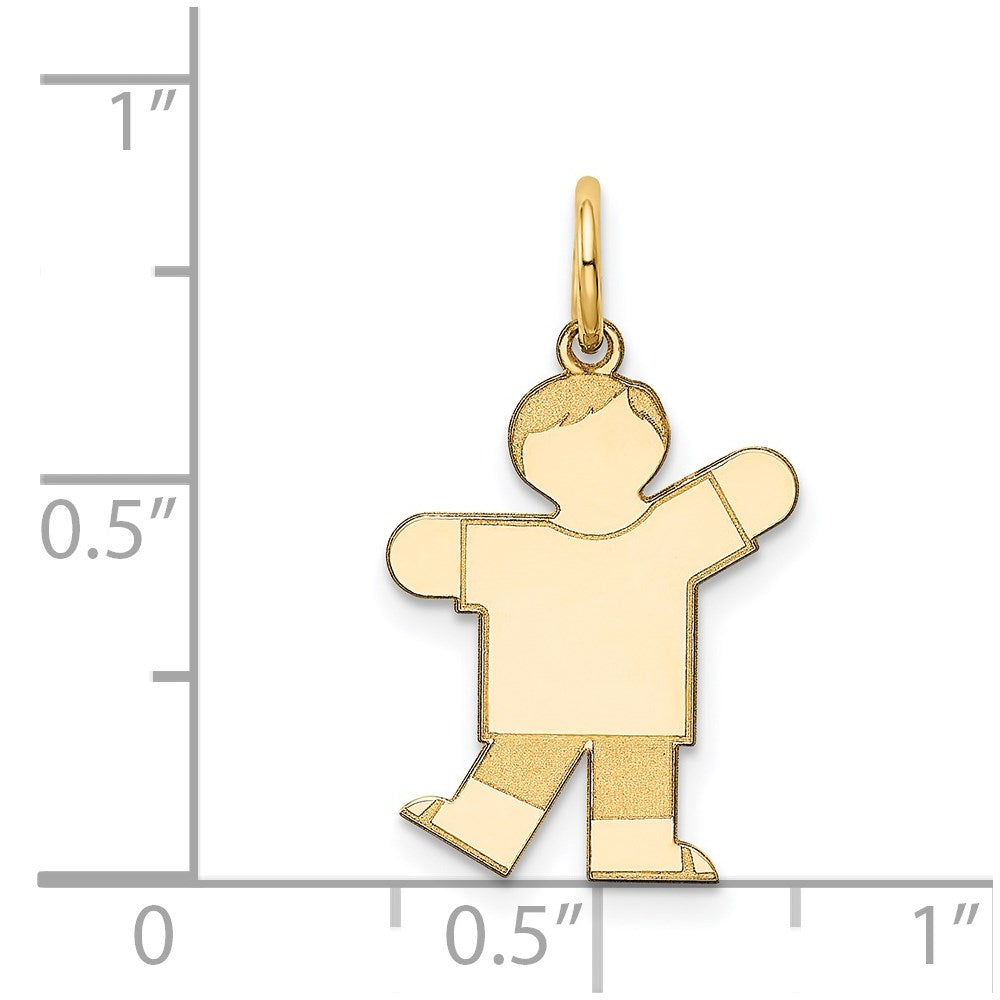 14K Gelbgold 14K Kinder Charm