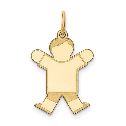 14K Gelbgold 14K Kinder Charm